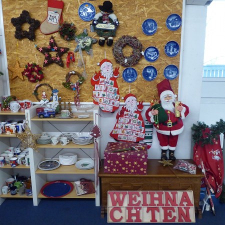 Ab heute ist Weihnachten im Kaufhaus Höchstadt.