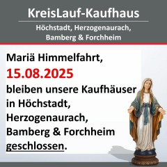 Mariä Himmelfahrt in Höchstadt, Herzogenaurach, Bamberg & Forchheim